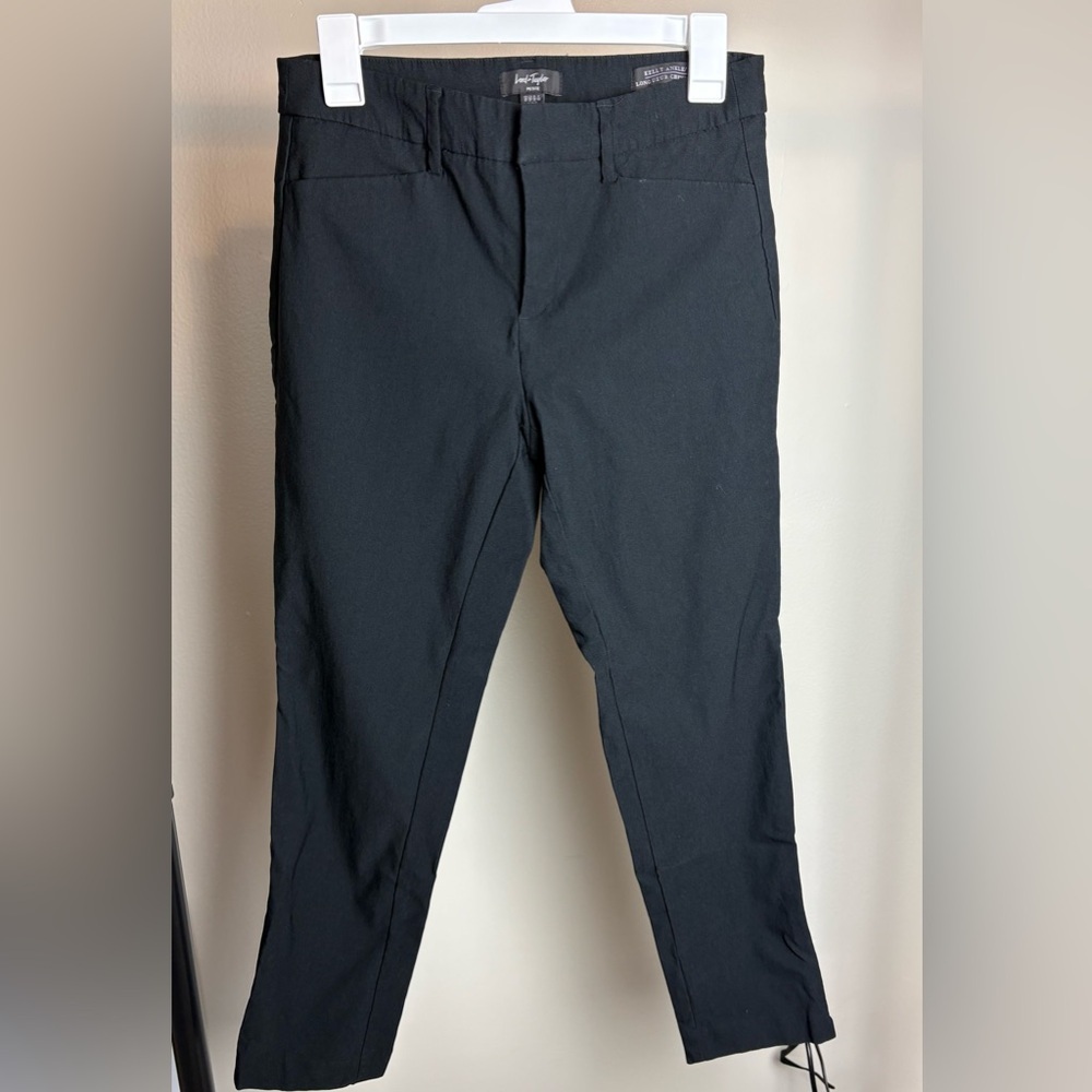 Lord & Taylor Kelly Ankle Dress Stretch Pants 8 Petite